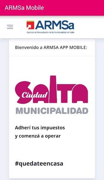 La Municipalidad lanzó la aplicación ARMSa Mobile