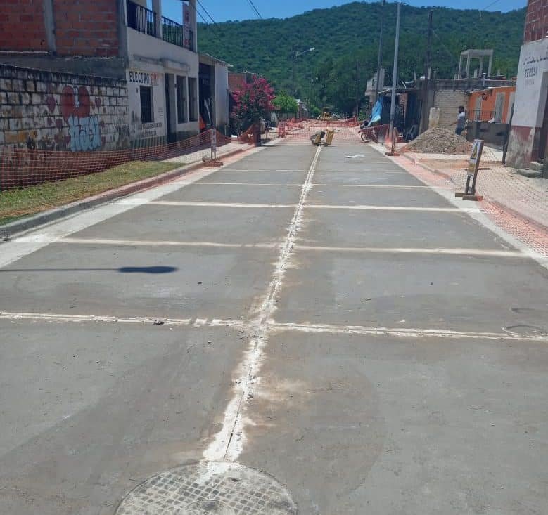 Avanzan las obras de pavimentos integrales