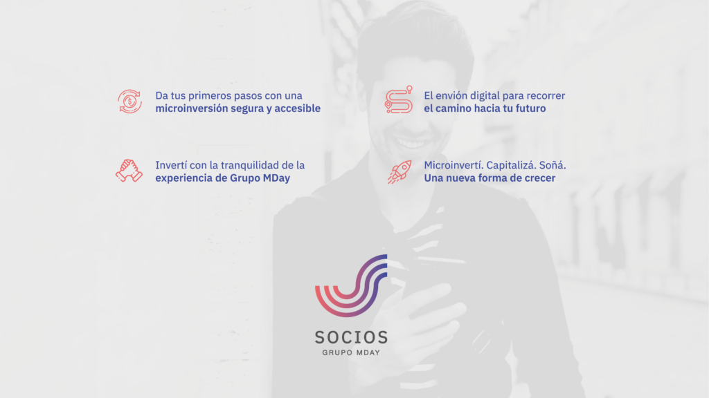 Lanzan la plataforma de microinversión digital Socios MDay