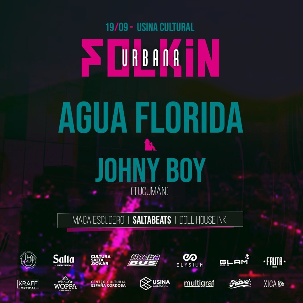 Llega la Folkin Urbana con Agua Florida