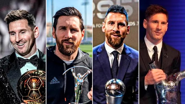 Los cuatro premios individuales que buscará Messi en 2023