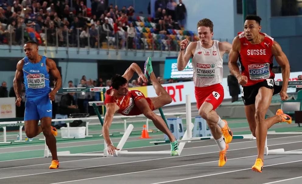 El gesto antideportivo en el atletismo que recorre el mundo