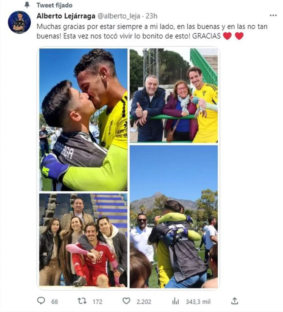 Salió campeón, ascendió y besó a su novio en el festejo