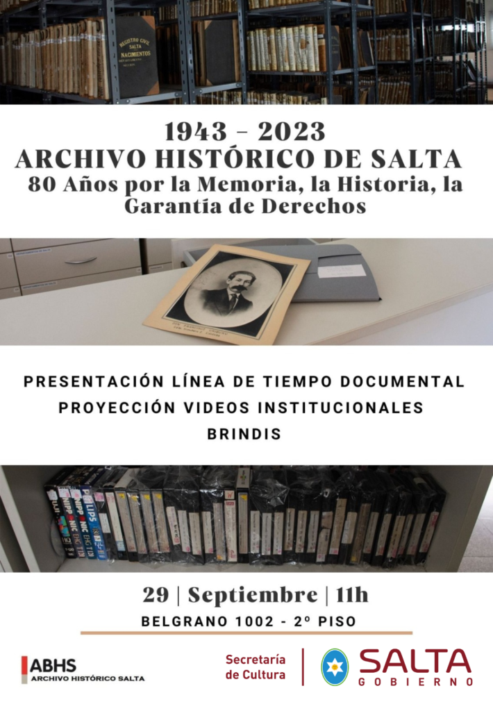 El Archivo Histórico de la Provincia cumple 80 años