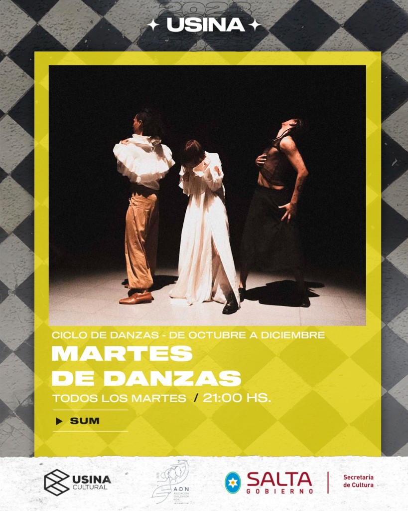 Se viene el ciclo martes de danza