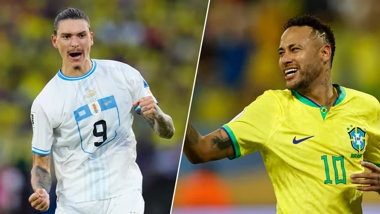 Brasil visitará a Uruguay en uno de los duelos más importantes de las Eliminatorias