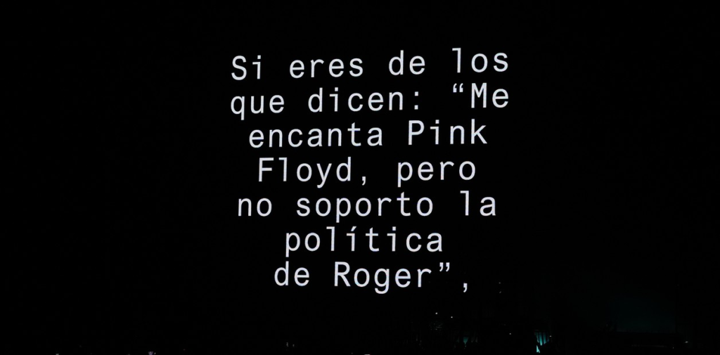 Roger Waters, en su primer show en River: «Los hoteles de Buenos Aires no me quieren hospedar…»