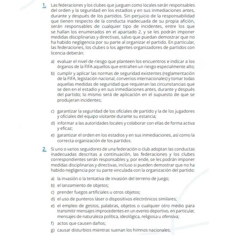FIFA investigará el violento accionar de la policía brasileña contra los fanáticos argentinos